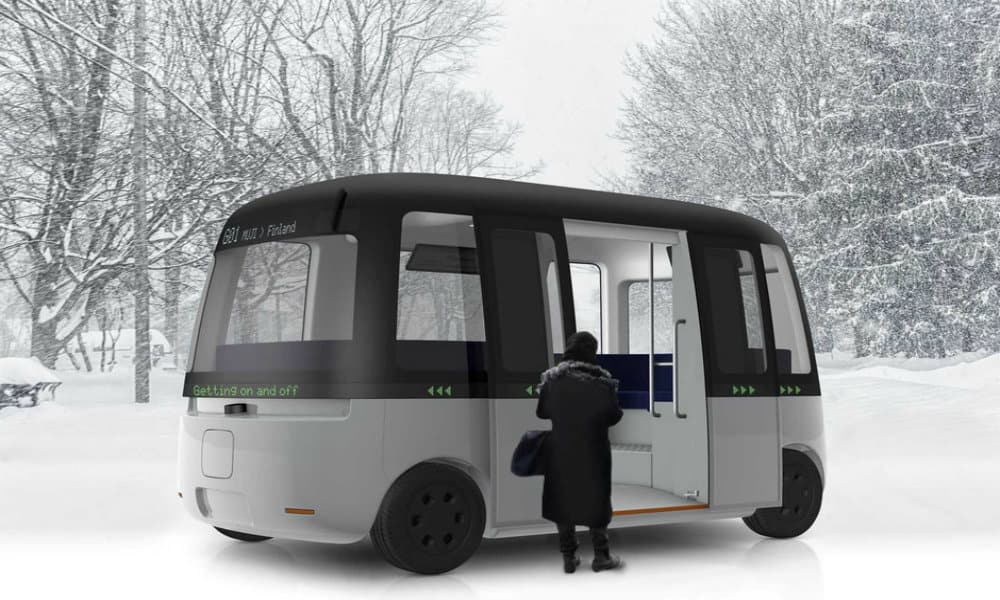 autobus sin conductor