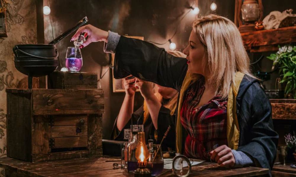 the cauldron magical cocktail experience