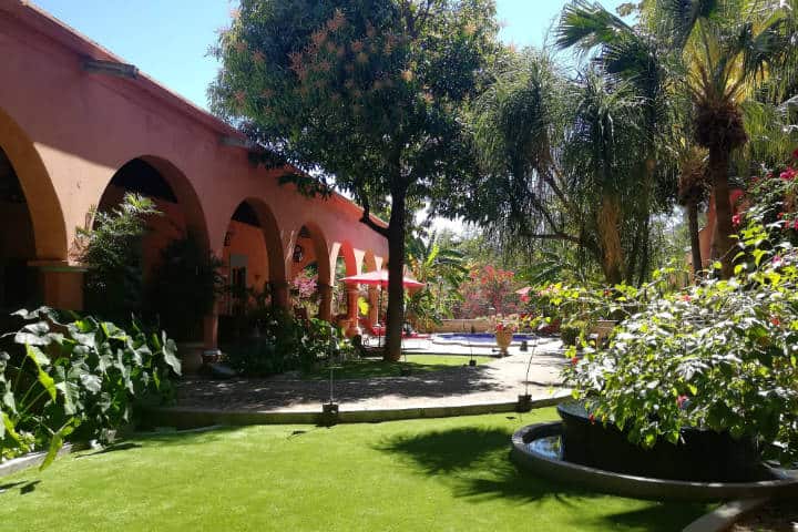 Que hacer en Álamos Sonora pueblo mágico. Hotel Hacienda de los Santos. Foto: El Souvenir
