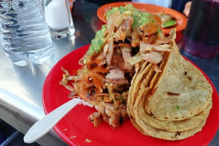 Donde comer tacos en la CDMX.Tacos de El Huequito. Foto: Uriel Reyes