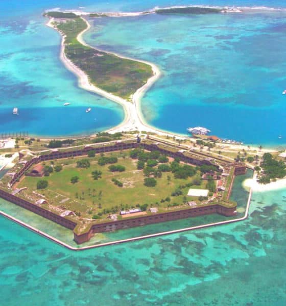 Dry tortugas National Park en Florida. Imagen: National Park Service