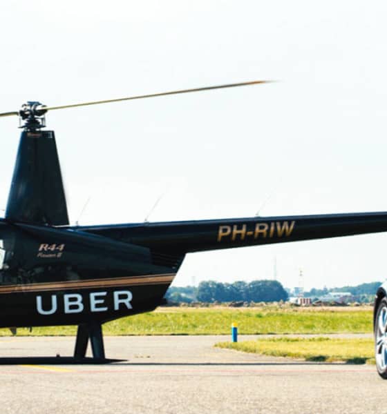 Viajar en Uber Copter. Imagen: Soon Soon Soon