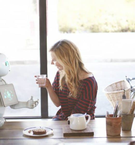 A los robots les fascina viajar Foto. Cruise Paseenger