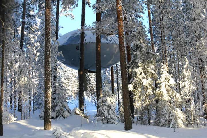Habitacion Ufo.Foto Treehotel