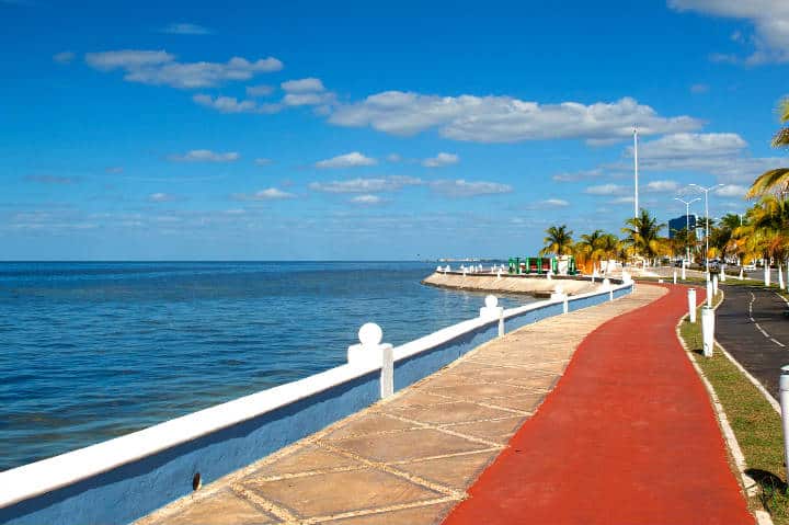 5 playas de Campeche Foto Hoteles de Campeche