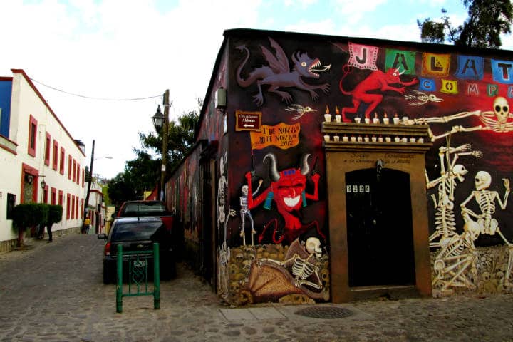 Jalatlaco, el barrio más bohemio Foto Eli Palacios