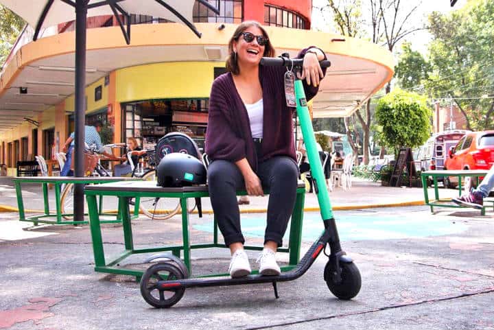 Aplicaciones de scooters en CDMX Foto Grin México