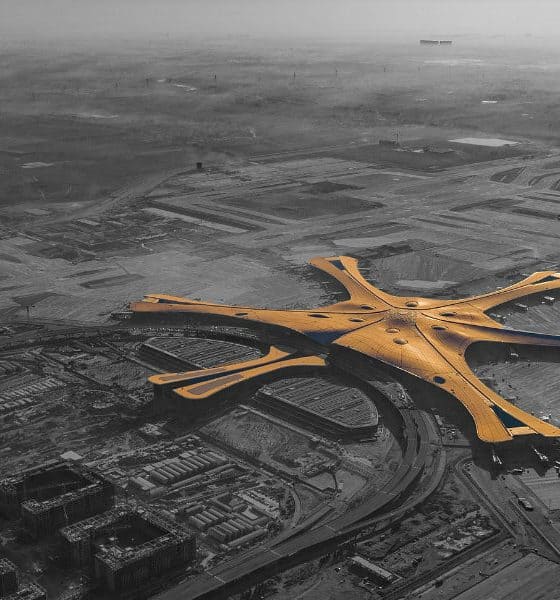 Aeropuerto Internacional Beijing Daxing Foto. Wikipedia