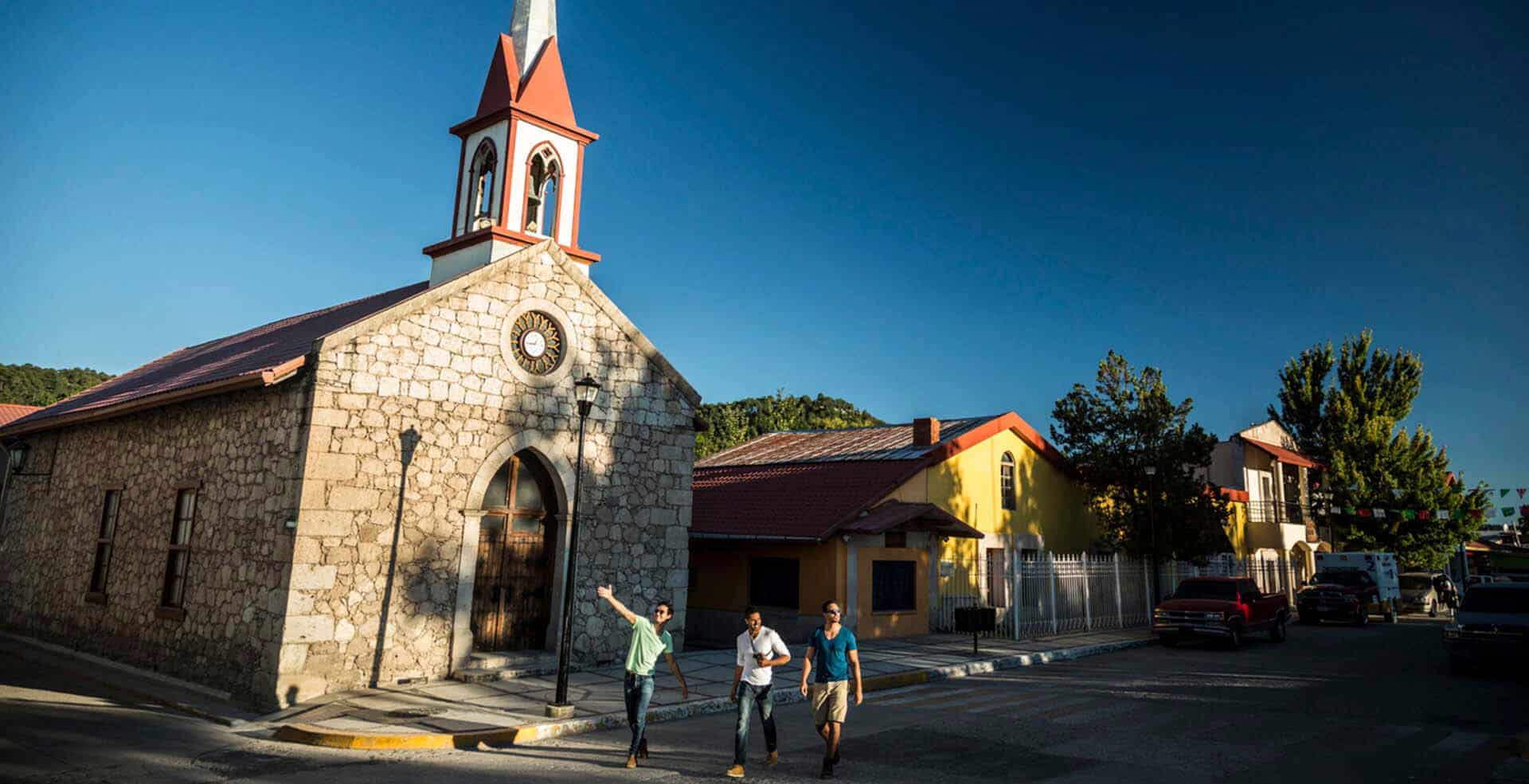 Templo en el pueblo mágico de Creel