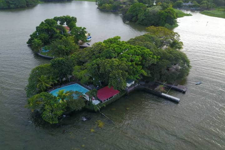 Islas que se pueden rentar para vacacionar. Isleta Tahití, Nicaragua. Foto: Isleta Tahiti