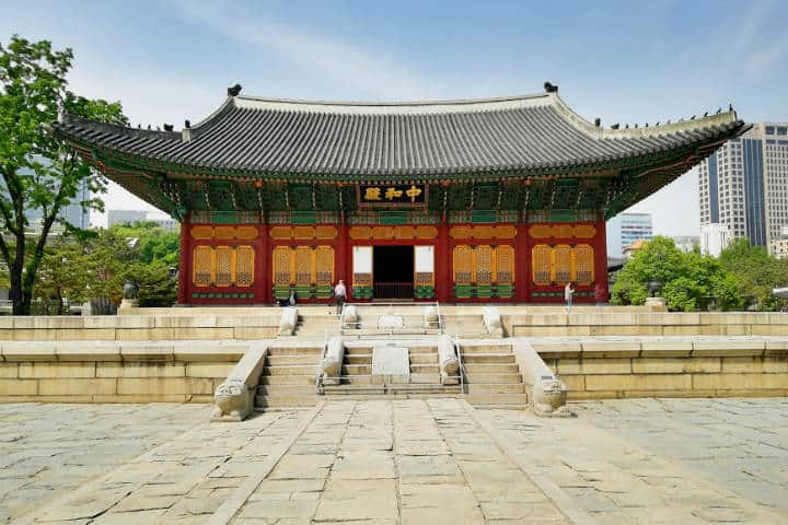 Palacio Gyeonghuigung Seúl Foto El Souvenir 1