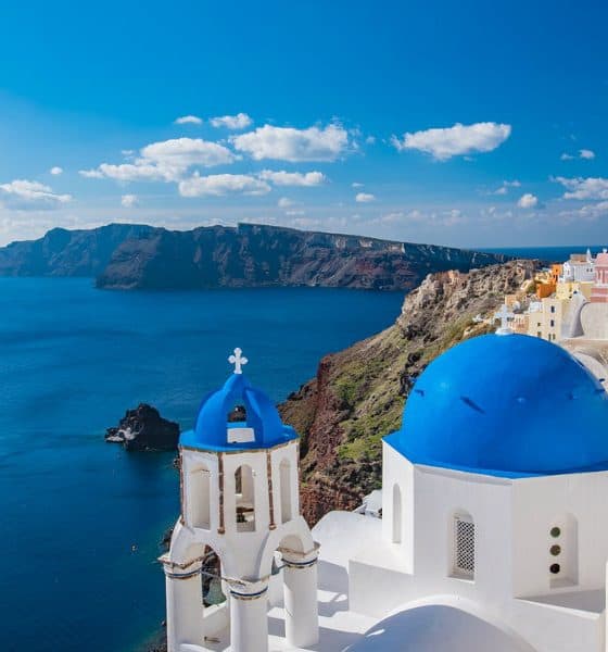 Santorini, la isla griega Foto: Pixabay