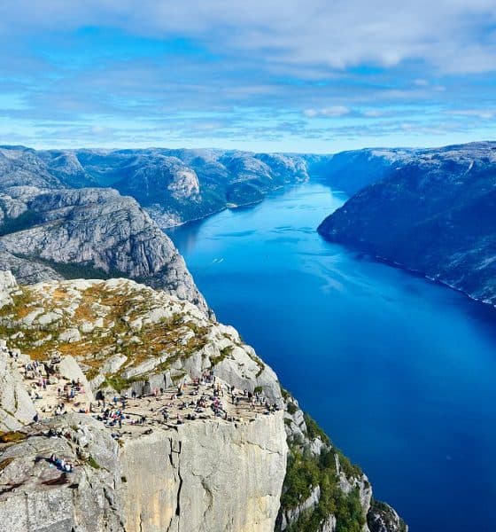 Fiordos noruegos. Foto: Pixabay