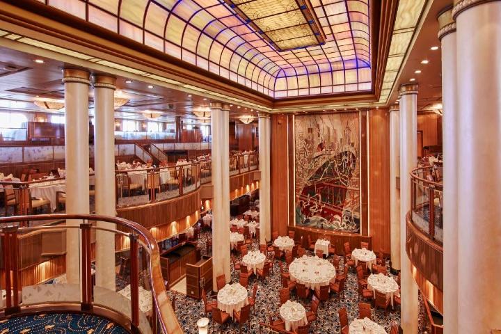 Cuenta con hermosos restaurantes. Foto Cunard.