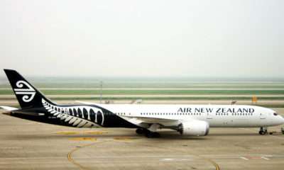 Camas Skynest en Air New Zealand. Foto 廷宇 王