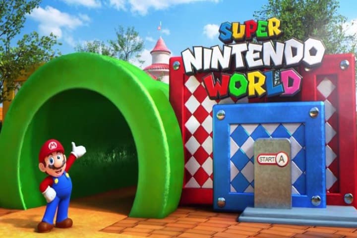 Súper Nintendo World Foto: Twitter