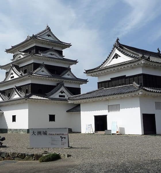 Castillo de Ozu Foto Guía de Japón