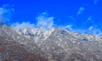 Vista limpia de los picos del Himalaya. Dhauladhar. Foto: Rajesh