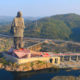 La estatua más grande del mundo. Imagen: Doordarshan National