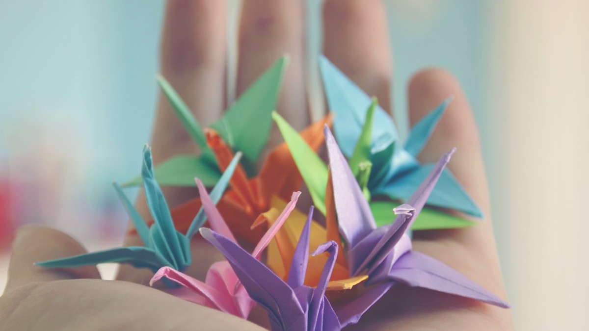Origami. Foto Archivo