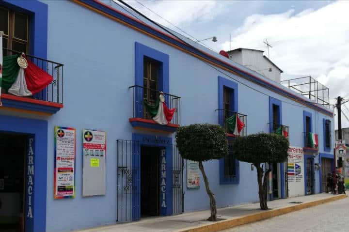 Casas de Ocotlán, Oax – Foto Luis Juárez J.