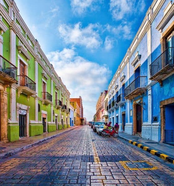 Cómo llegar a Campeche Foto Wolfgang Cevela