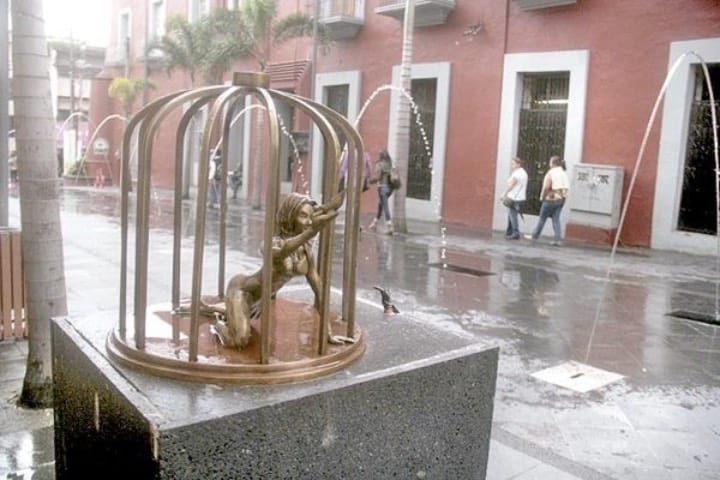 Figura de La Mulata en las calles de Córdoba Foto Archivo