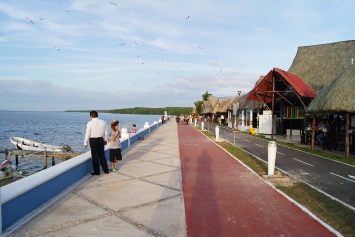 Malecón de Campeche Foto Enrique Vázquez