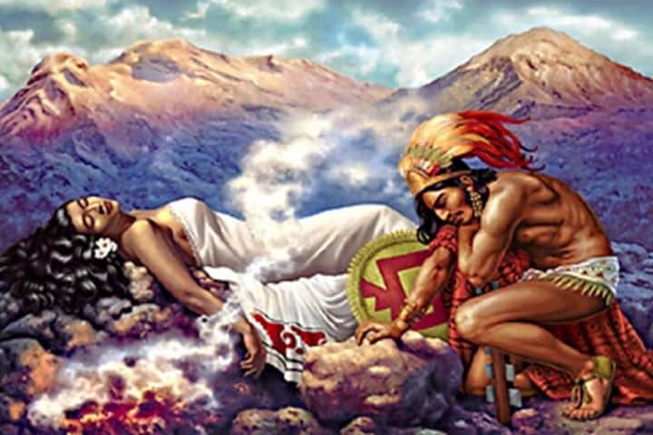 Popocatépetl recostó a Iztaccíhuatl para darle un descanso merecido Foto: Fayer Wayer