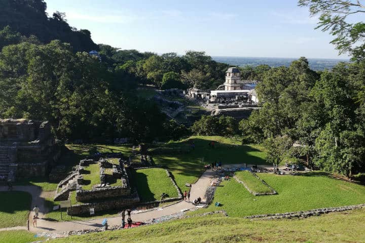 Zona arqueológica de Palenque – Foto Luis Juárez J