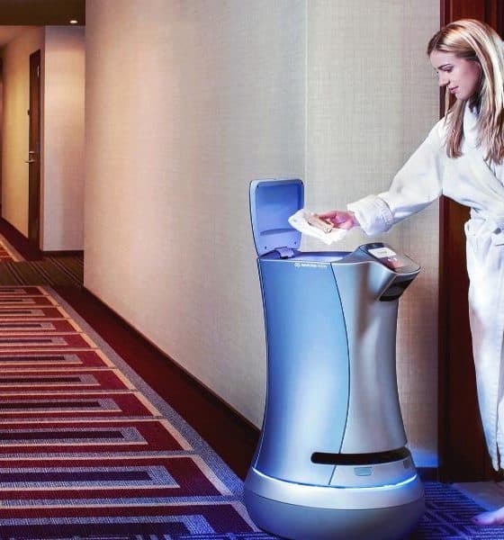 Robot de room service Foto: telegraph.co.uk