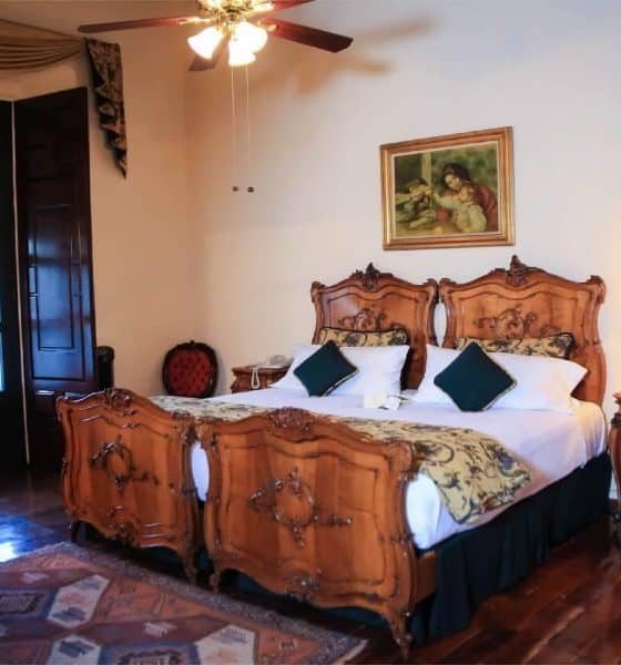 Dónde hospedarse en Morelia Foto: Las habitaciones del hotel son sinónimo de elegancia Foto Hotel Virrey de Mendoza