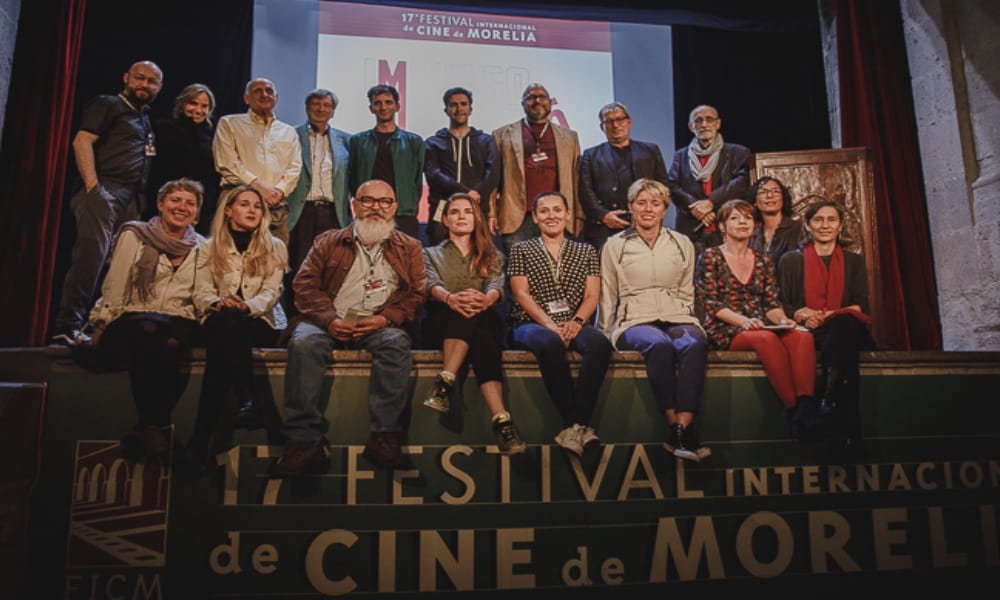 Participantes del festival Foto Festival Internacional de Cine de Morelia