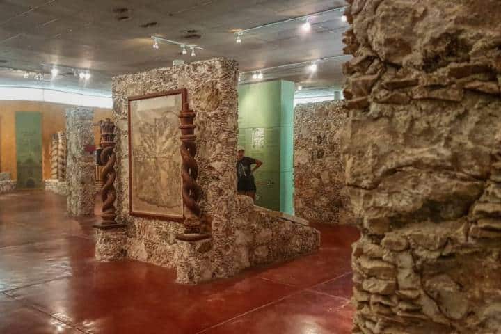 Sala de historia en el Museo de Dzibilchaltun. Foto: Mayan Península
