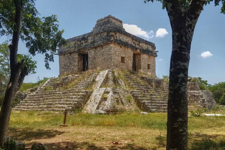 Templo de Dzibilchaltun. Foto: Guía Yucateca