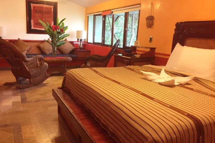Una de las habitación de este hermoso hotel (Chananbal). Foto: Booking.
