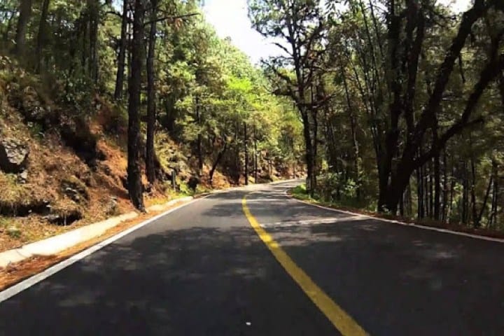 ¡Incluso el camino es bellísimo! Foto de Unión de Morelos