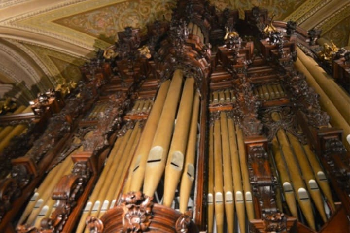 Órgano de la Catedral de Morelia Foto La Voz de Michoacán