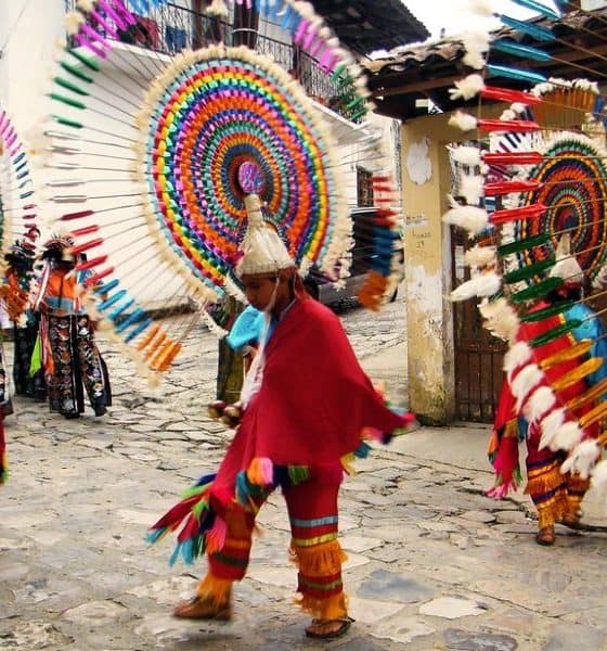 La Danza del Quetzal. Foto: Cuetzalan Mágico.