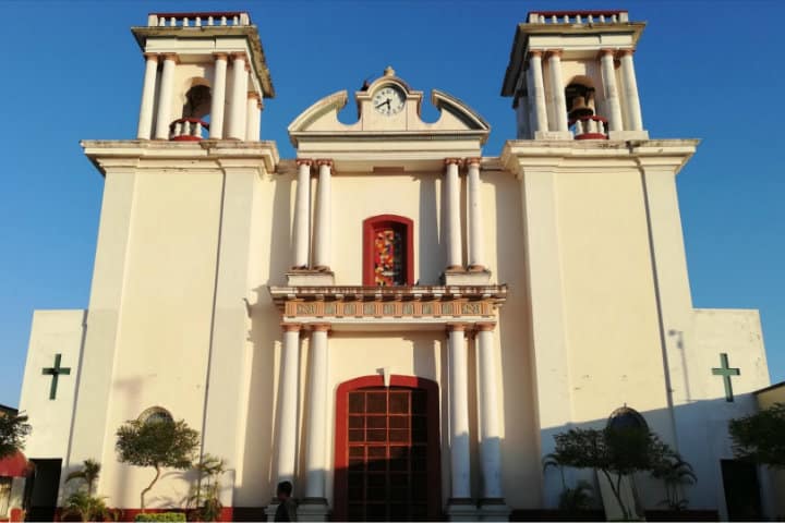 Templo de San Pedro, Coquimatlán - Foto Luis Juárez J.