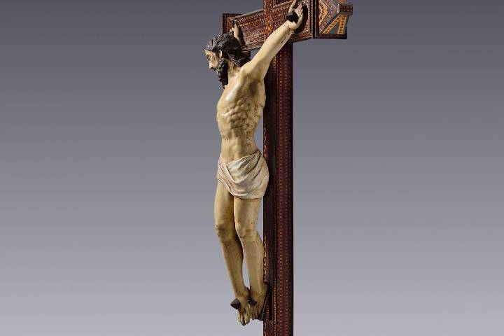 Cristo crucificado Foto: Museo Amparo