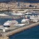 ¡La imponente vista aérea del Puerto de Barcelona! Foto: Cruise Mapper
