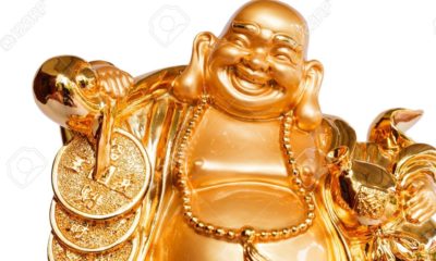 Buda sonriente. Imagen: China