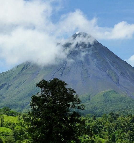 El imponente poder de la tierra, ese es el Volcán Arenal. Foto: Visit Centroamérica