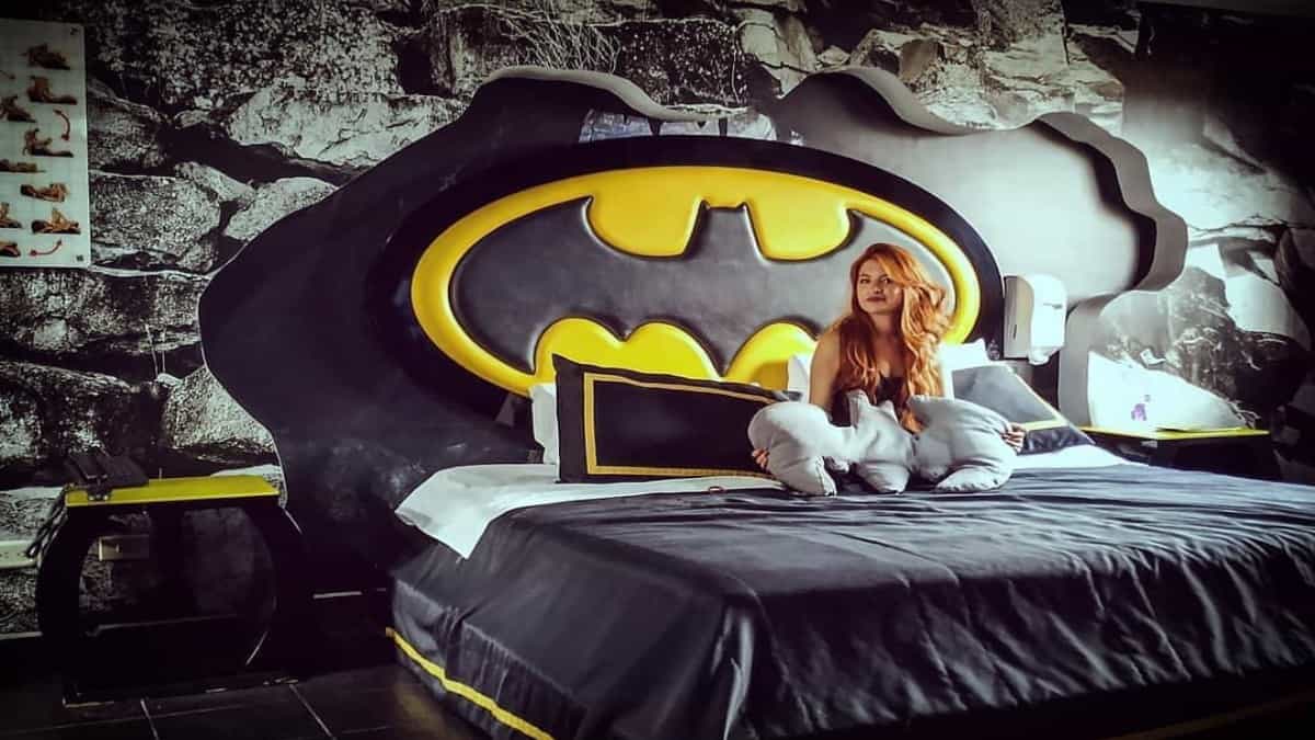 Baticueva del amor” una habitación inspirada en Batman. Foto: Motel  Maryland | Facebook | El Souvenir