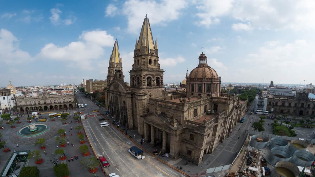 Catedral de Guadalajara. Foto: Raúl Macías