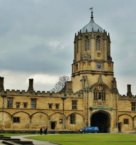 Christ Church College, Oxford, una de las locaciones de Harry Potter. Foto: Archivo