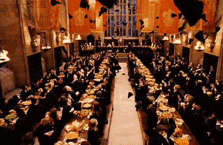 Gran comedor Hogwarts