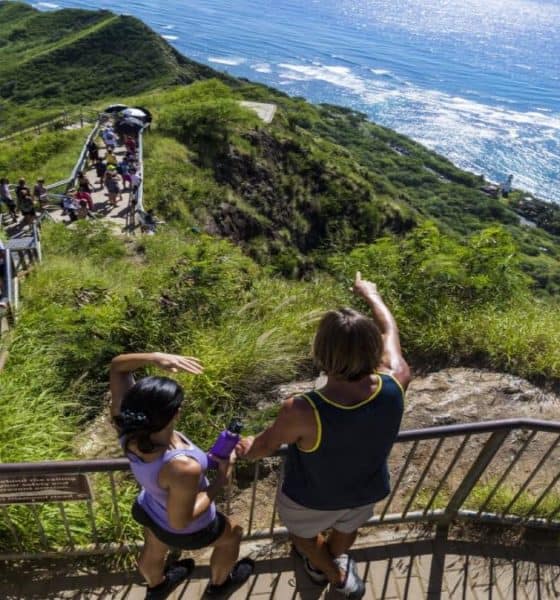 Isla Oahu, uno de los lugares de filmación de Lost. Foto: Go Hawai’i