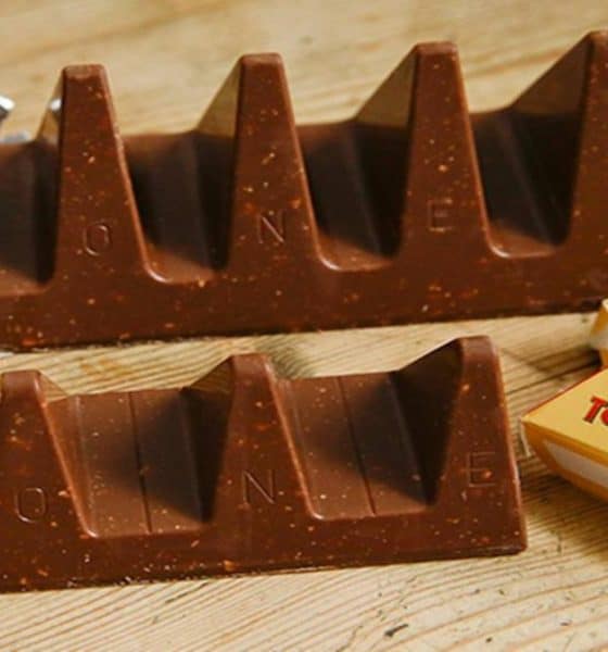 Toblerone y su relación con los viajes aéreos. Foto: El Sol de México